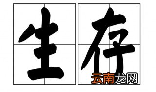 生存的近义词 生存的的词语解释