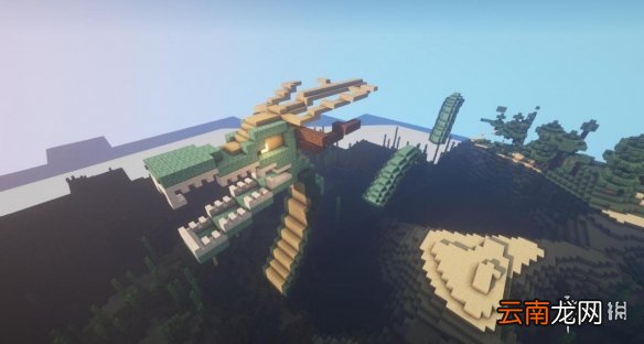 我的世界手游中国龙怎么做 我的世界手游中国龙建筑图文制作流程