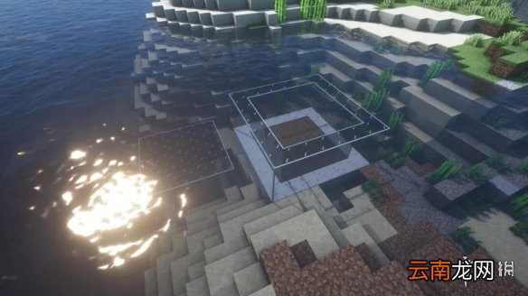 我的世界手游水下玻璃房怎么建 我的世界水下别墅建造图文流程_地基搭建