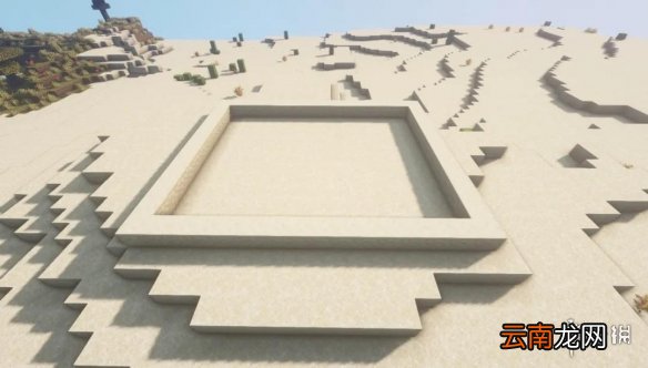 我的世界手游沙漠堡垒建筑建造教程 我的世界沙漠城堡怎么做