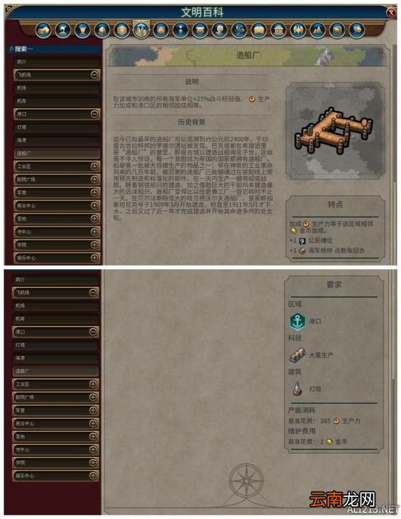 《文明6》全建筑背景及作用一览 简介