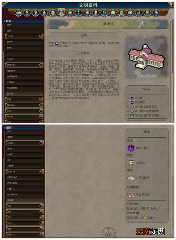 《文明6》全建筑背景及作用一览 简介