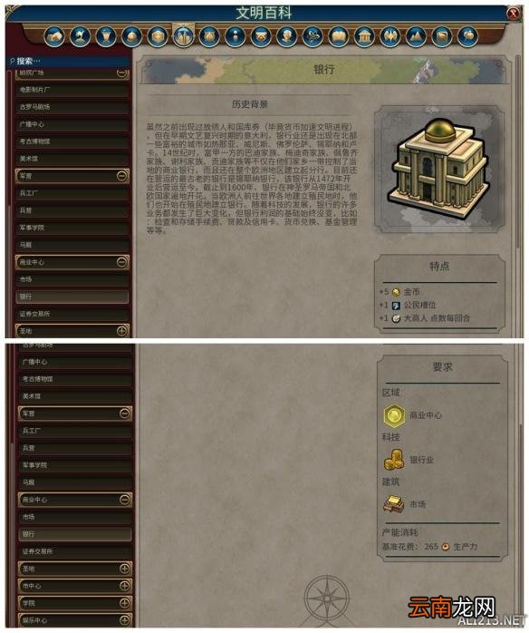 《文明6》全建筑背景及作用一览 简介