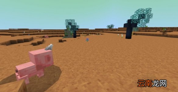 我的世界手游荒地地形介绍 星际探索迫降荒地动物植物矿物一览