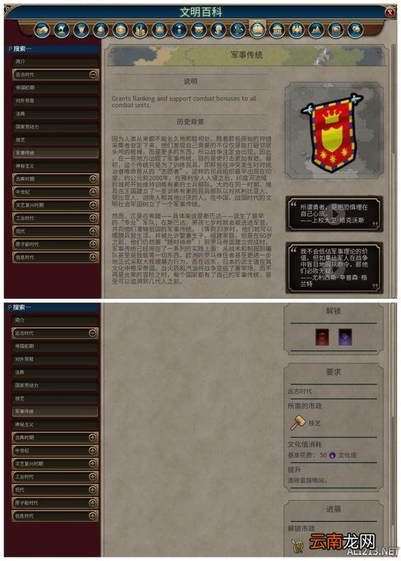 《文明6》全市政背景及作用一览 远古时代&mdash;帝国初期