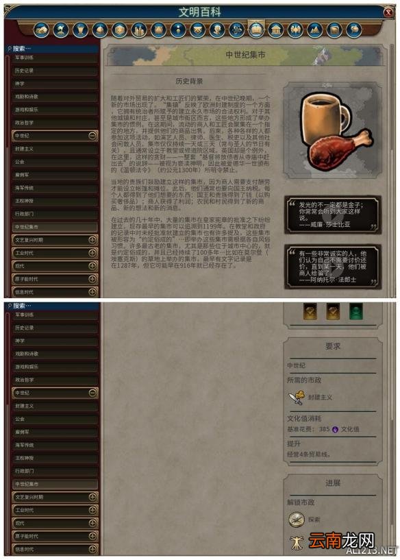 《文明6》全市政背景及作用一览 远古时代&mdash;帝国初期