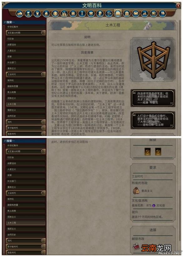 《文明6》全市政背景及作用一览 远古时代&mdash;帝国初期