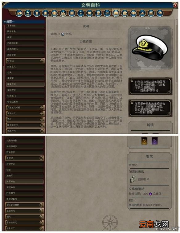 《文明6》全市政背景及作用一览 远古时代&mdash;帝国初期