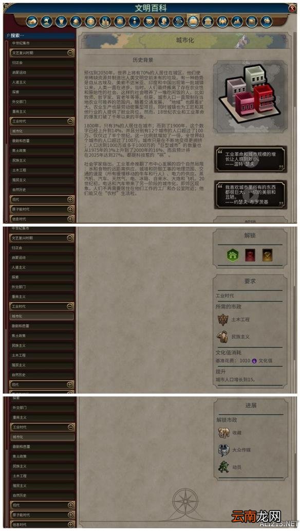 《文明6》全市政背景及作用一览 远古时代&mdash;帝国初期