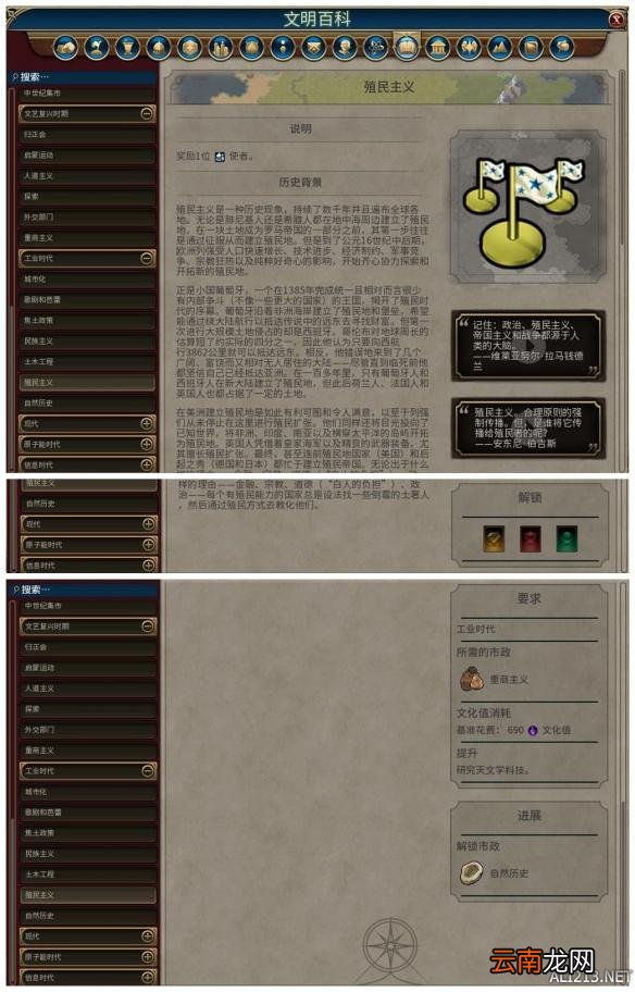 《文明6》全市政背景及作用一览 远古时代&mdash;帝国初期