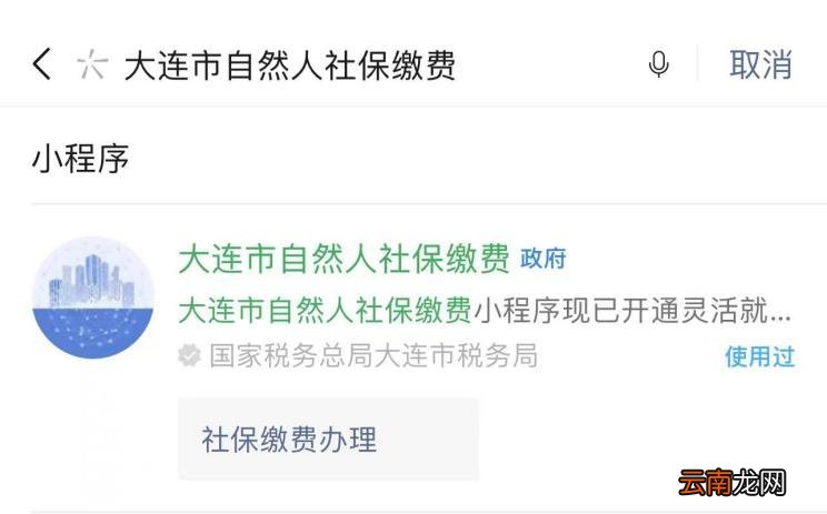 大连灵活就业人员社保缴费网上怎么办