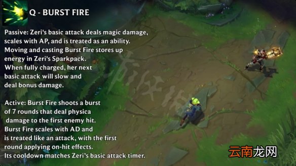 英雄联盟新英雄泽丽怎么玩 祖安花火泽丽技能介绍