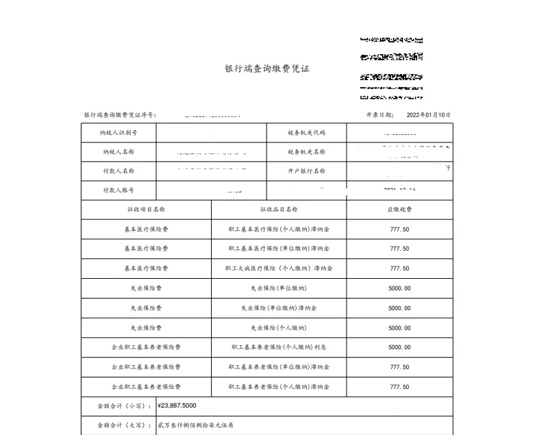 2022大连用人单位电子税务局系统社保缴费流程图解