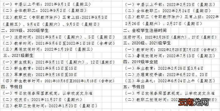2022私立华联学院寒假放假时间安排