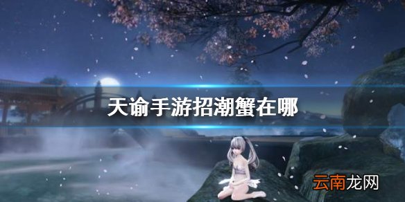 天谕手游招潮蟹在哪 天谕手游特殊个体招潮蟹位置介绍