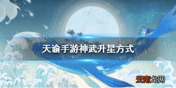 天谕手游英灵神武怎么升星 天谕手游神武升星方法