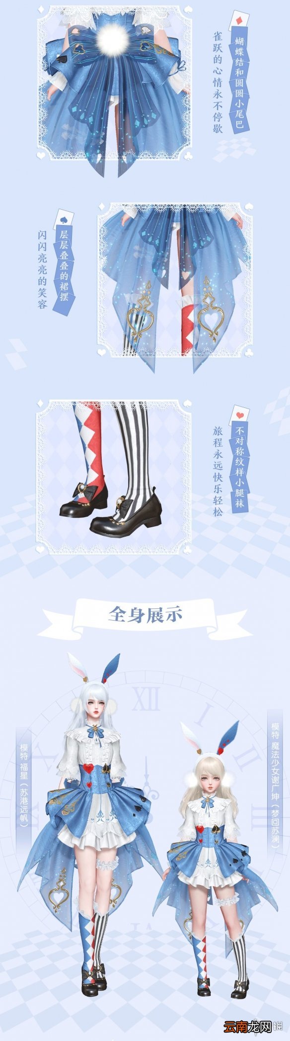 天谕手游爱丽丝时装怎么样 天谕手游爱丽丝梦游仙境时装展示_爱丽丝