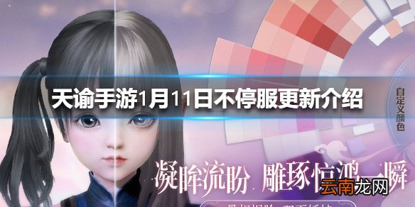 天谕手游1月11日不停服更新介绍 天谕手游1月11日不停服更新了什么