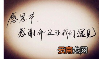 感恩生命中的遇见语录 这几句分享给大家