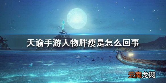 天谕手游人物胖瘦是怎么回事 人物胖瘦介绍