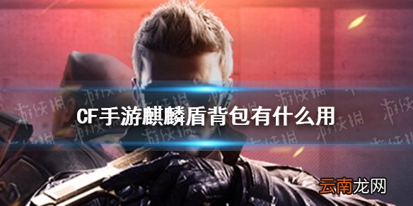 CF手游麒麟盾背包有什么用 CF手游麒麟盾背包属性特效