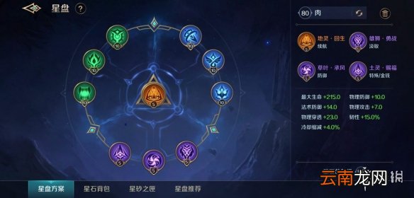 曙光英雄许诸星盘怎么设置 曙光英雄许诸星盘攻略