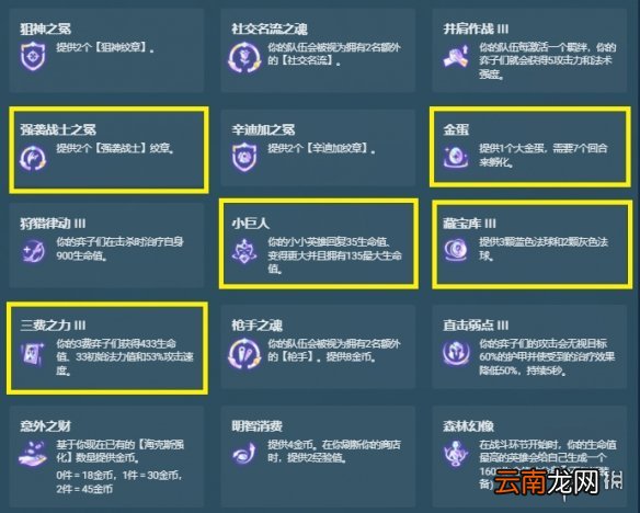 金铲铲之战s6.5海克斯大全 金铲铲之战s6.5海克斯强化有什么