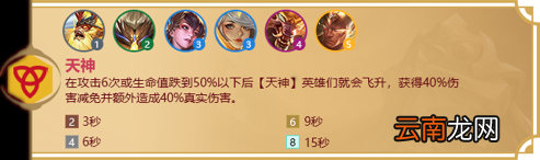 金铲铲之战天神羁绊什么效果 金铲铲之战福星归来羁绊天神介绍