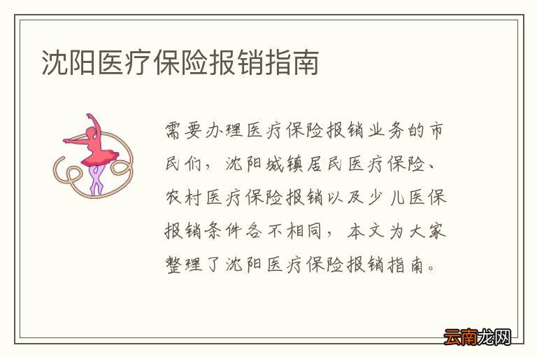 沈阳医疗保险报销指南