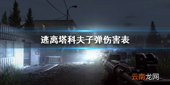 逃离塔科夫子弹数据分析 逃离塔科夫子弹伤害表_网