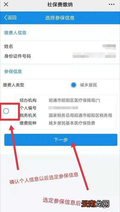 云南省电子税务局怎么缴纳城乡居民医保