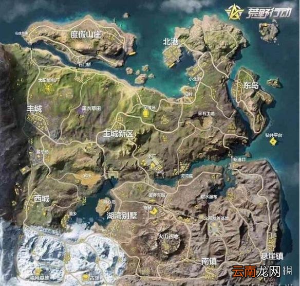 荒野行动新地图飓风半岛介绍 飓风半岛地图一览