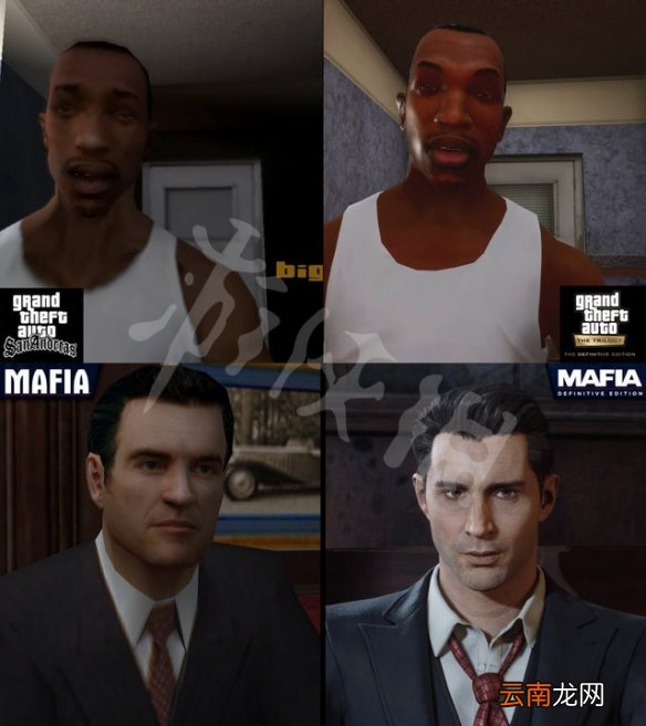 gta三部曲重制版与四海兄弟最终版对比图一览 哪款好