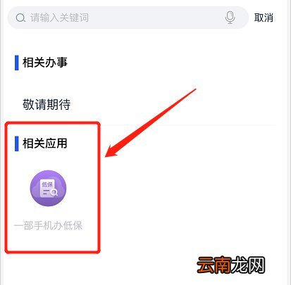 附查询入口 云南低保怎么查询
