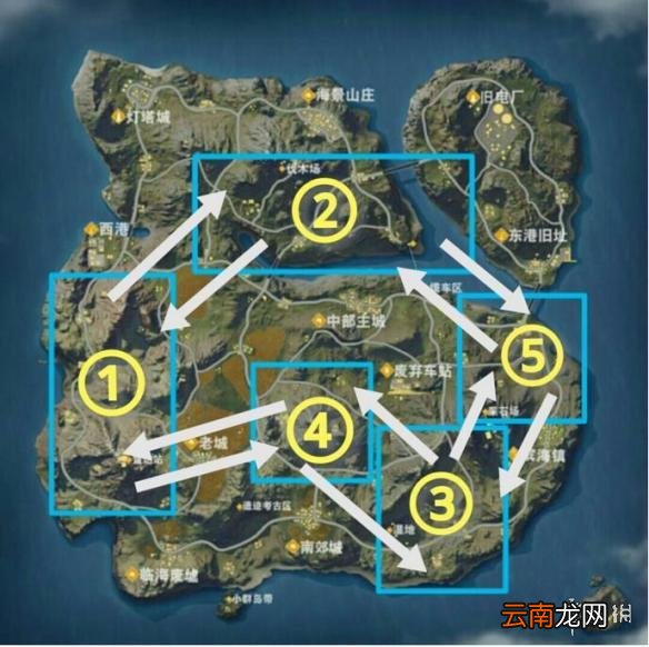 荒野行动吃鸡宝典 地图路线分析+装备性能解析攻略