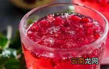每天喝石榴汁的好处与功效