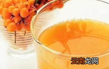 沙棘原汁的功效和作用