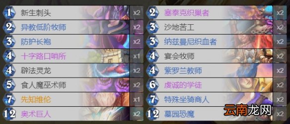 炉石传说托尔巴拉德之战卡组2021 乱斗托尔巴拉德之战攻略