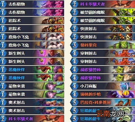 炉石传说贫瘠之地T7猎卡组推荐 炉石传说贫瘠之地T7猎怎么玩