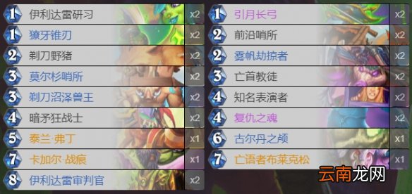 炉石传说贫瘠之地的锤炼卡组 炉石传说贫瘠之地常见卡组汇总_恶魔猎手