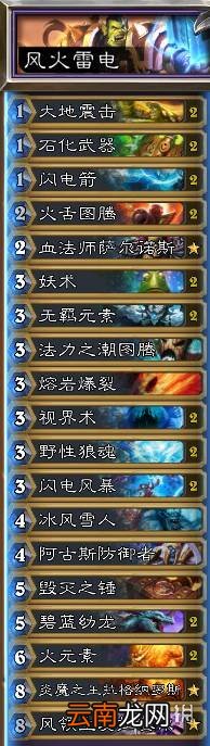 炉石传说经典模式预组卡组一览 炉石传说怀旧模式预组套牌