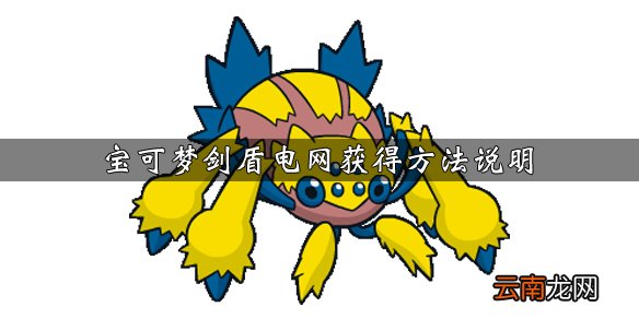 宝可梦剑盾电网技能效果介绍 宝可梦剑盾电网获得方法说明_网