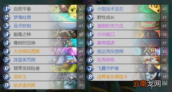 炉石传说狂野龙墙德卡组推荐 2020狂野卡组龙墙德构筑