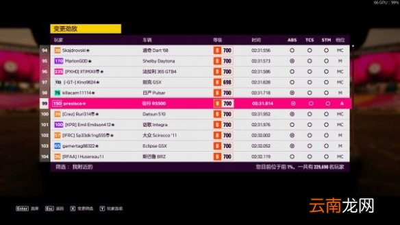 极限竞速地平线5B级冲刺赛怎么玩 B级冲刺赛调校分享