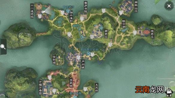 楚留香打坐地点 4月15日坐观万象打坐修炼地点坐标汇总