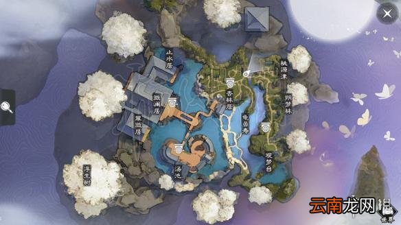 楚留香每日打坐地点汇总 3月21日坐观万象打坐修炼坐标