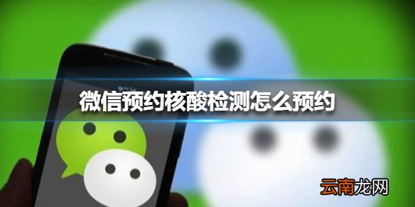 微信预约核酸检测怎么预约 微信核酸检测预约方法