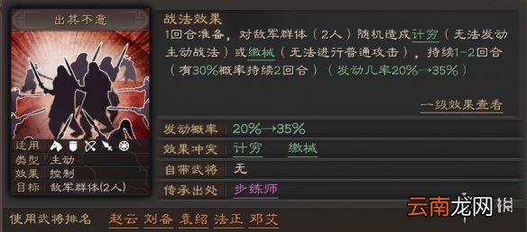 三国志战略版计穷战法有哪些 九大计穷战法使用攻略