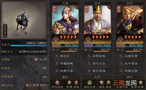 三国志战略版都督队满配战法搭配 S3新版都督队阵容介绍