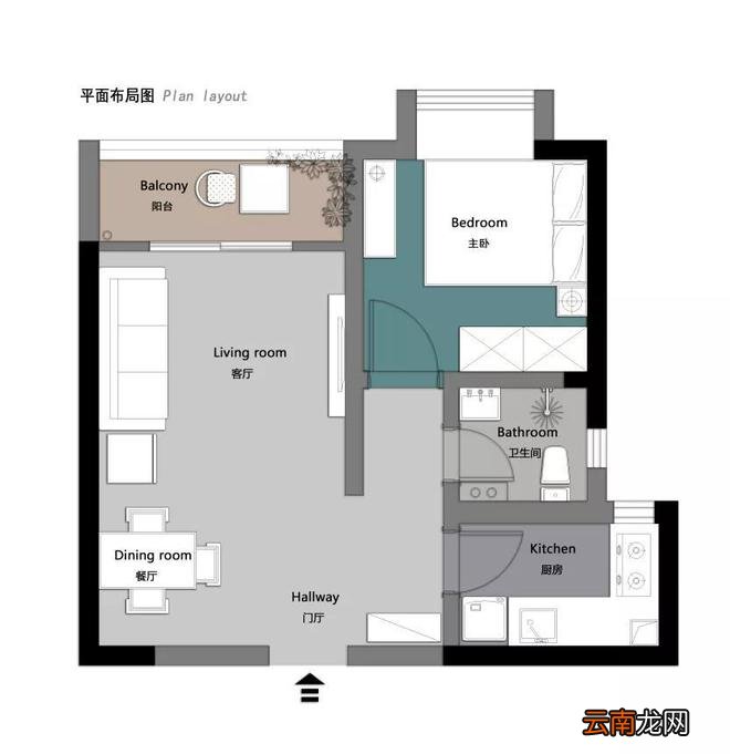 52岁阿姨独居41㎡小家,纯正北欧风,一个人自由自在,舒适又惬意
